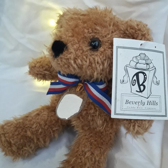 Vintage Terry Bear Beverly Hills Co Original TAG - Picture 2 of 13